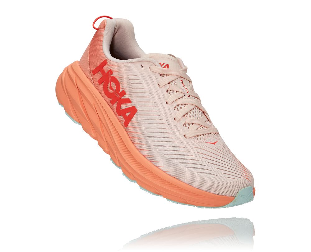 Hoka One One Rincon 3 Löparskor Dam LjusRosa - SE-2616790